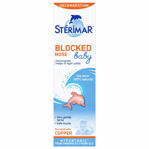 Sterimar Baby Burun Spreyi Blocked Nose Hipertonik Sprey 50 ml